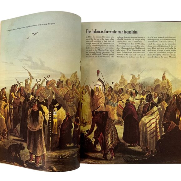 The Indians Time Life Books Old West Series Benjamin Capps 1973 Illustrated - Picture 5 of 14